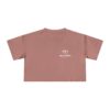 'All Is Well' Floral Crop Tee - Image 4
