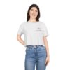 'All Is Well' Floral Crop Tee - Image 3